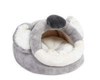 HKM-4183869 Cozy Flannel Pet Bed for Small Animals - Ideal for Guinea Pigs, Ferrets, Hamsters, and More