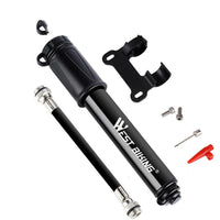 HKM-418387 Portable High-Pressure Bicycle Inflator with Flexible Hose for Easy Tire Inflation