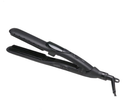HKM-418451 Tourmaline Ceramic Steam Hair Straightener with Dual-Use Atomizing Feature for Wet and Dry Hair