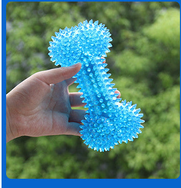 HKM-4184637 Durable Dog Toy – Bite-resistant Molar Bone Made of Food-grade TPR Material