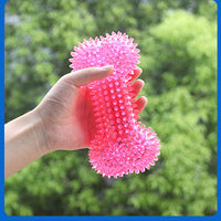 HKM-4184637 Durable Dog Toy – Bite-resistant Molar Bone Made of Food-grade TPR Material