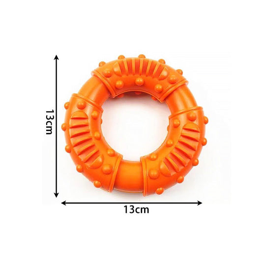 HKM-4185277 Interactive Bouncy Fetch Stick Toy for Dogs - Lightweight, Floatable Chewy Toy for Catching and Fetching