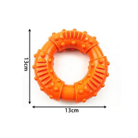 HKM-4185277 Interactive Bouncy Fetch Stick Toy for Dogs - Lightweight, Floatable Chewy Toy for Catching and Fetching