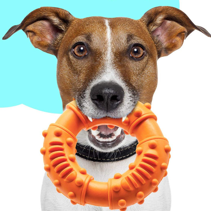 HKM-4185277 Interactive Bouncy Fetch Stick Toy for Dogs - Lightweight, Floatable Chewy Toy for Catching and Fetching