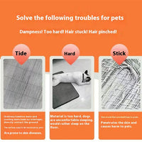 HKM-4185661 Summer Pet Cooling Mat for Dogs - Rattan Fiber, Available in Multiple Sizes