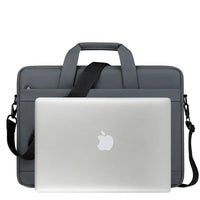 HKM-418579 Waterproof Leather Laptop Sling Shoulder Bag for Men