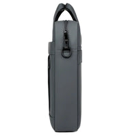 HKM-418579 Waterproof Leather Laptop Sling Shoulder Bag for Men