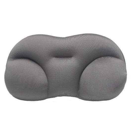 HKM-418707 3D Contoured Anesthetic Pillow - Rectangular Design with EPS Foam Filling, Light Gray & Dark Blue Options, 50x30x10cm