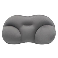 HKM-418707 3D Contoured Anesthetic Pillow - Rectangular Design with EPS Foam Filling, Light Gray & Dark Blue Options, 50x30x10cm