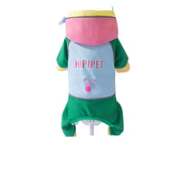 HKM-4188349 Waterproof 4-Leg Dog Jumpsuit with Hood for Outdoor Adventures