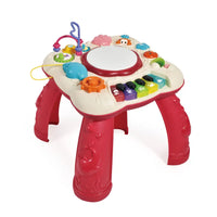 HKM-418835 Educational Musical Drum and Piano Baby Study Table for Ages 0 to 7 Years