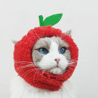HKM-4188605 Pineapple Cat Hat Warm Puppet Headdress for Small Pets