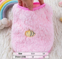 HKM-4189373 Adorable Ultra-Small Puppy and Kitten Clothing in Various Colors and Designs for Unisex Wear