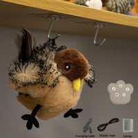 HKM-4191037 Inductive Magpie Self-Entertaining Plush Cat Toy - Flapping Options Available