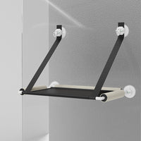 HKM-4191165 Foldable Black Suction Cup Cat Hammock for Balcony or Window Glass - Cozy Cat Nest Bed