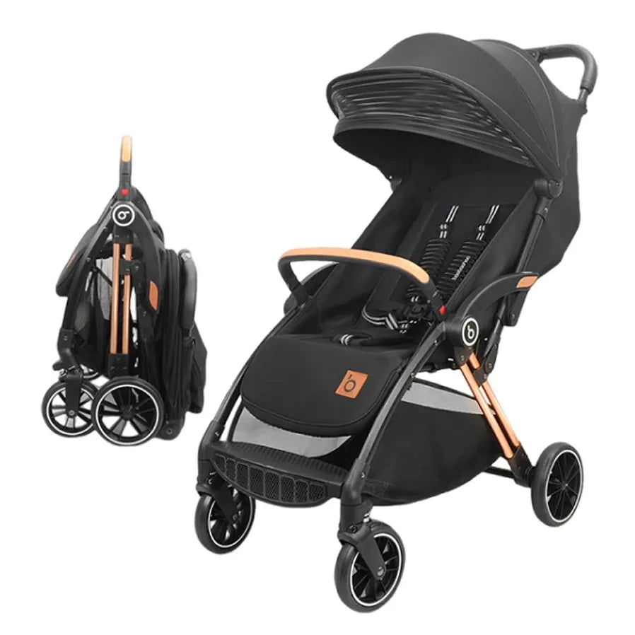 HKM-419219 Compact 2 in 1 Folding Travel Baby Stroller and Walker for Easy Transportation