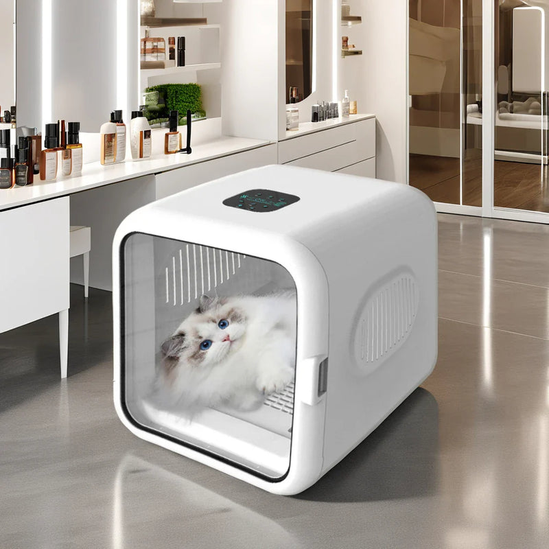 HKM-419283 Automatic Pet Drying Box for Dogs and Cats - Silent Hair Dryer with Efficient Blower