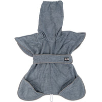 HKM-4193725 Cotton Terry Cloth Pet Bathrobe - Highly Absorbent Dog Towel for All Breeds