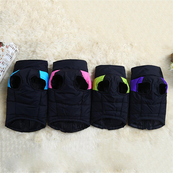 HKM-4193981 Cotton Outdoor Ski Suit for Dogs in Various Colors and Sizes