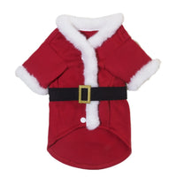 HKM-4195133 Cozy Red Christmas Pet Apparel for Cats and Dogs in Multiple Sizes