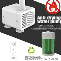 HKM-4195389 Automatic Pet Drinking Fountain Pump with Adjustable Water Flow and Low Noise Operation