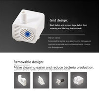 HKM-4195389 Automatic Pet Drinking Fountain Pump with Adjustable Water Flow and Low Noise Operation