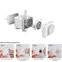 HKM-4195389 Automatic Pet Drinking Fountain Pump with Adjustable Water Flow and Low Noise Operation