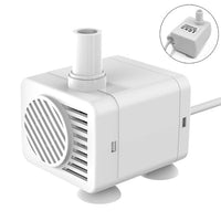 HKM-4195389 Automatic Pet Drinking Fountain Pump with Adjustable Water Flow and Low Noise Operation
