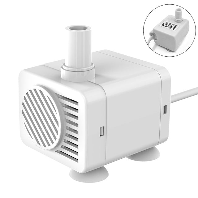 HKM-4195389 Automatic Pet Drinking Fountain Pump with Adjustable Water Flow and Low Noise Operation