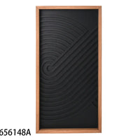 HKM-419603 Natural Wood Rainbow Arch Wall Decoration for Home Decor