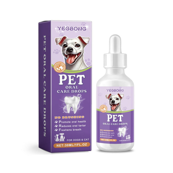 HKM-4197181 Pet Dental Drops for Optimal Oral Care - 30ml
