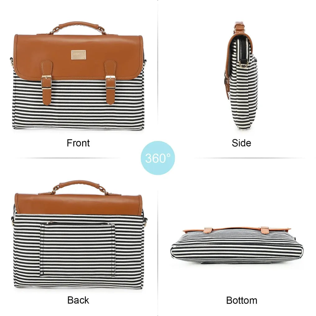 HKM-419731 Cute 15.6 Inch Women's Laptop Bag - Stylish Computer Handbag for Work and Daily Use