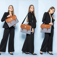HKM-419731 Cute 15.6 Inch Women's Laptop Bag - Stylish Computer Handbag for Work and Daily Use