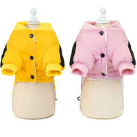 HKM-4197693 Stylish Windproof Two-Legged Pet Clothes for Comfort and Warmth