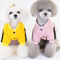 HKM-4197693 Stylish Windproof Two-Legged Pet Clothes for Comfort and Warmth