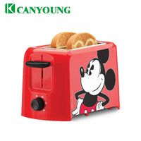 HKM-419923 2-Slice Toaster with Wide Slot and Hinged Crumb Tray