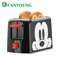 HKM-419923 2-Slice Toaster with Wide Slot and Hinged Crumb Tray