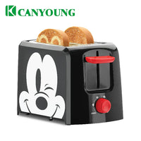HKM-419923 2-Slice Toaster with Wide Slot and Hinged Crumb Tray