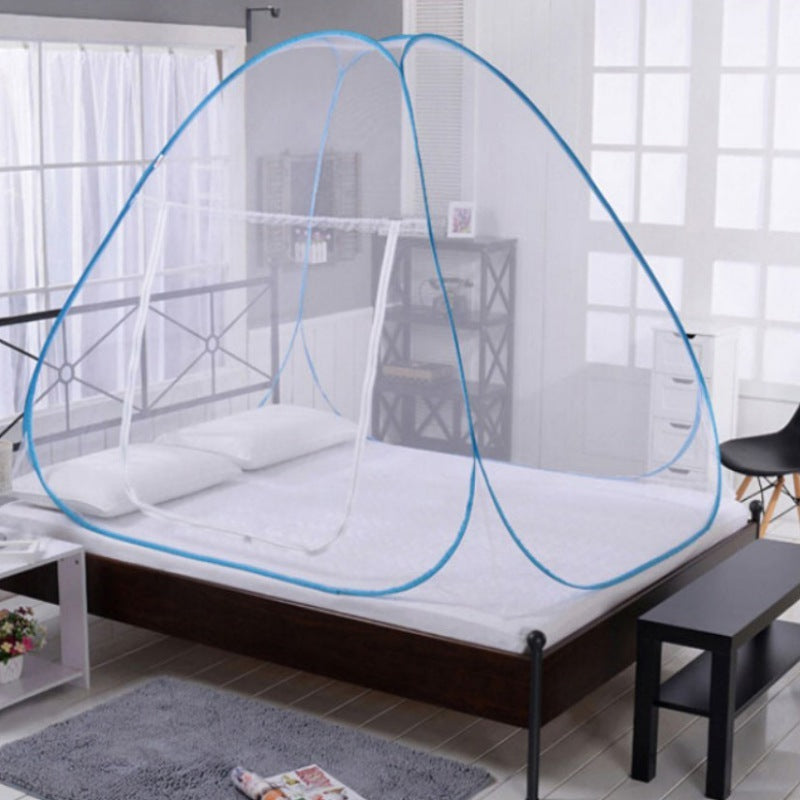 HKM-419987 Yurt Mosquito Net with Double Door, Polyester Fiber, Various Sizes Available