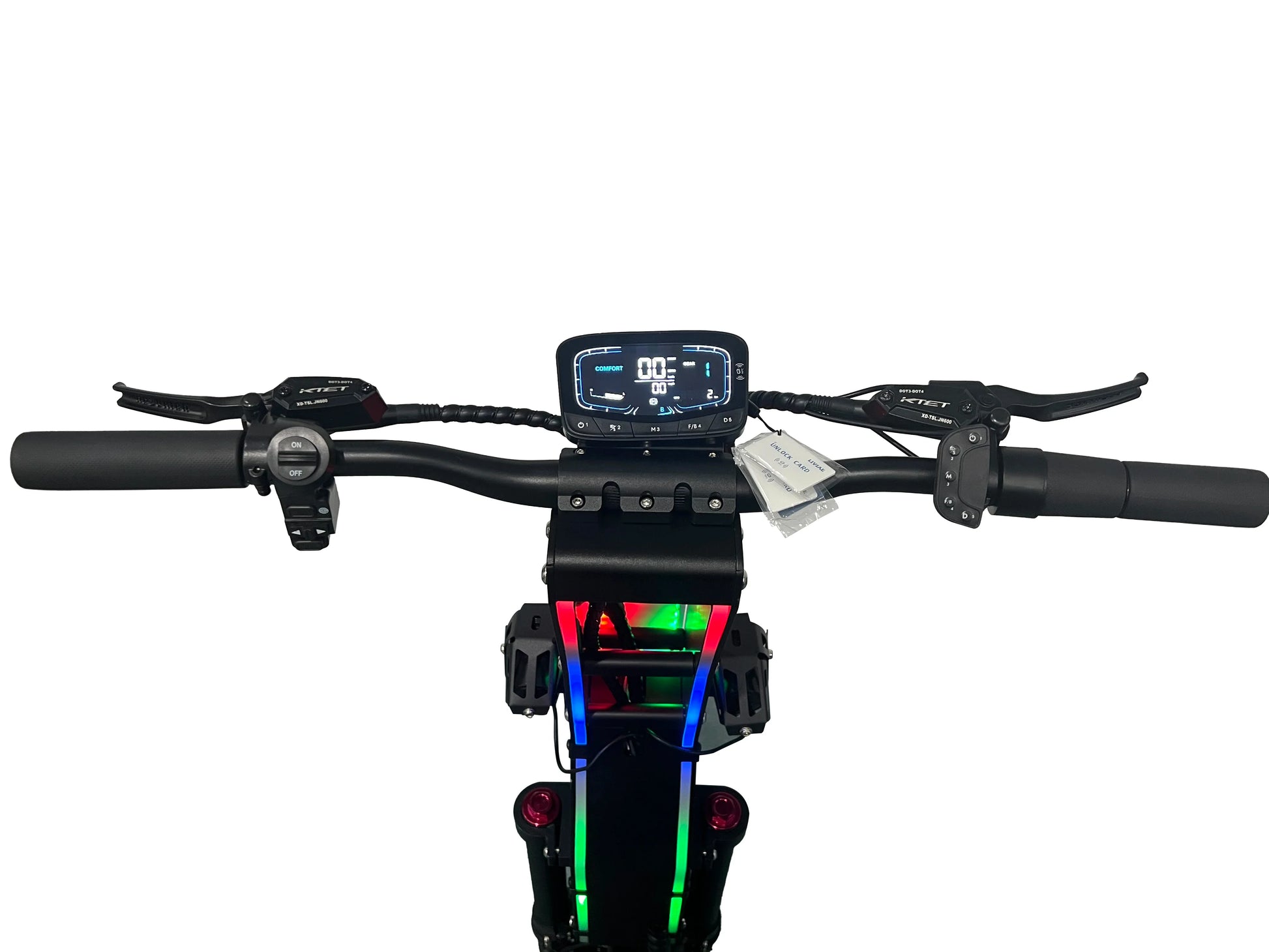 HKM-420051 10,000W Dual Motor Electric Scooter with 100-110km Range, Waterproof, Foldable, App Control, 200kg Capacity
