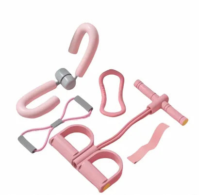 HKM-420051 5-Piece Yoga Kit for Enhanced Flexibility and Balance in Home Fitness Training