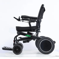 HKM-420051 Electric Wheelchair with EABS Braking System, 500W, 120kg Capacity, Black, Foldable, 20km Range