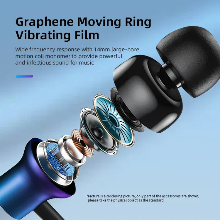 HKM-420179 Metal Wired 3.5mm In-Ear Earbuds for Mobile Phones and Devices