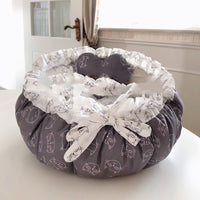 HKM-4205117 Small Dog and Cat Kennel - Soft Cotton Pet Bed with Elastic Filling and Easy Care
