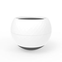 HKM-4205245 Pet Tumbler Bowl for Dogs and Cats - Slow Eating Design with Anti-Tipping Feature, Gray and Orange