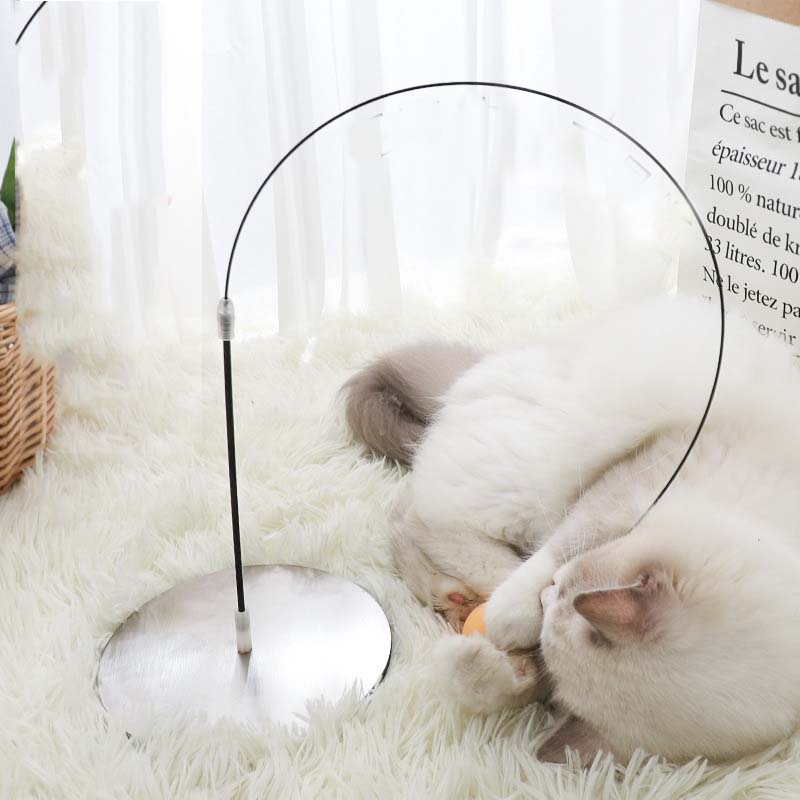 HKM-4205885 Cat Stick Sucker Tumbler with 180° Rebound and Durable Metal Base