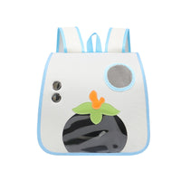 HKM-4207293 Large Capacity Lightweight Pet Backpack with Cartoon Design for Cats - Comfortable and Breathable, Nylon Material