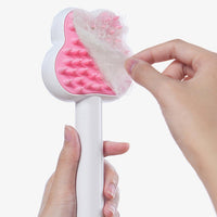 HKM-4208317 Rechargeable Cat Spray Comb with Hot Steam Technology for Effective Grooming and Shedding Control