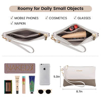 HKM-420883 Elegant 15.6 Inch Laptop Tote Handbag for Office Professionals, Durable PU Leather Business Briefcase, Spacious Work Purse for Women