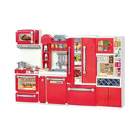 HKM-421011 Mini Plastic Refrigerator Play Set for Kids - Pretend Kitchen Toy for Ages 2 to 14